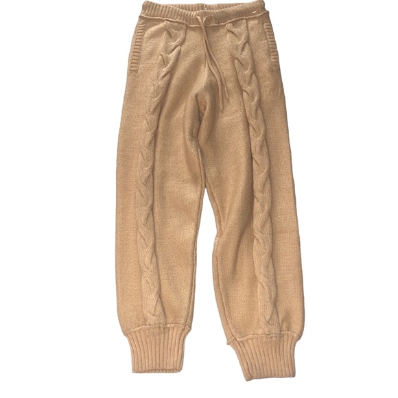 Urban outfitters out from under cable knit jogger sweatpants size medium - Picture 1 of 4